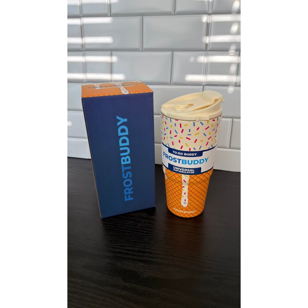 Frost Buddy To-Go Buddy – Vanilla Ice Cream (32oz)